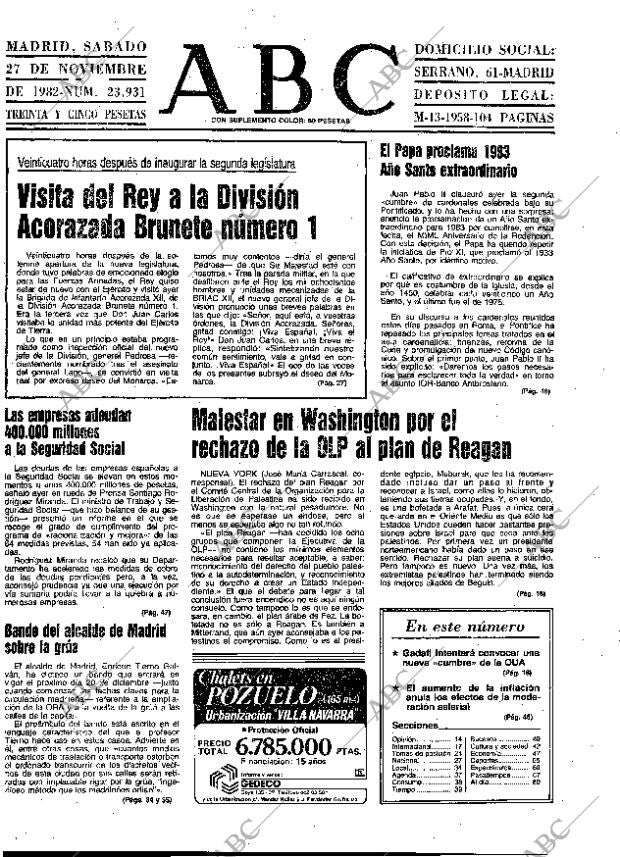 ABC MADRID 27-11-1982 página 13