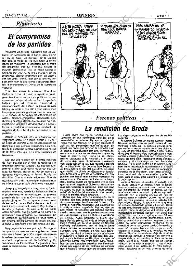 ABC MADRID 27-11-1982 página 15
