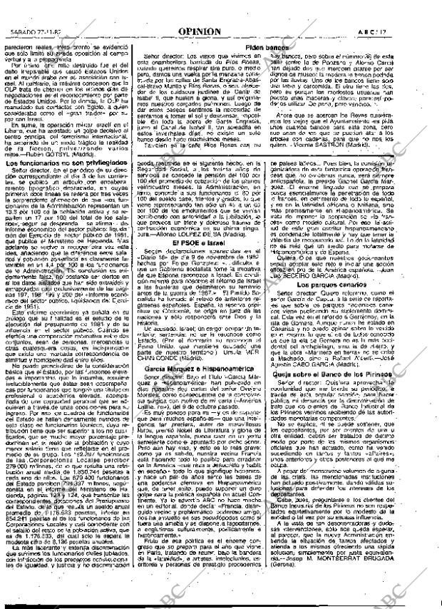 ABC MADRID 27-11-1982 página 17