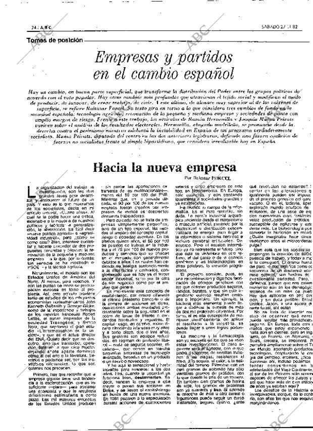 ABC MADRID 27-11-1982 página 24