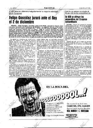 ABC MADRID 27-11-1982 página 32