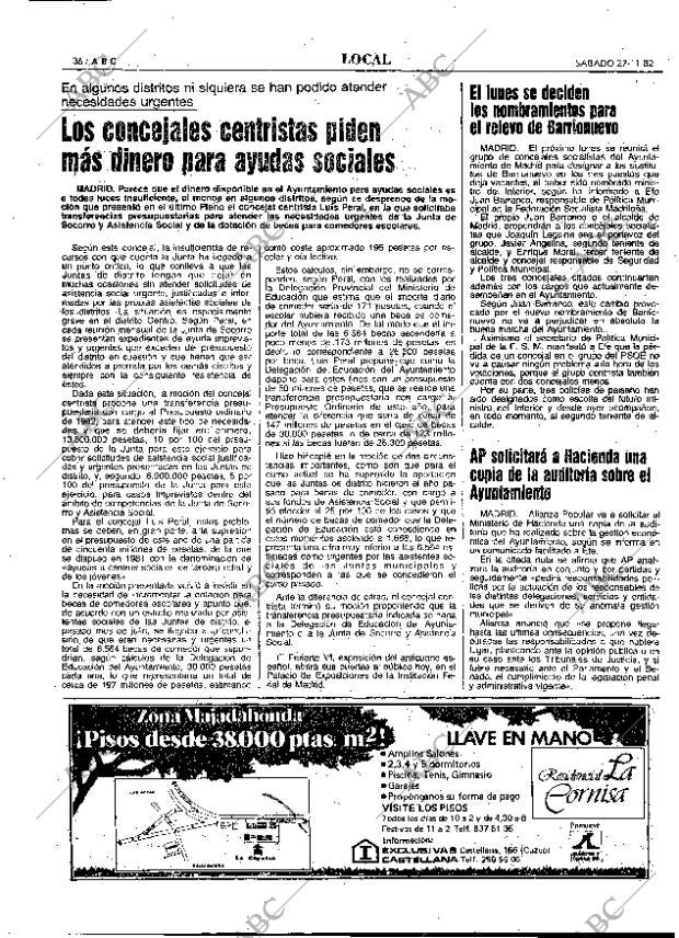 ABC MADRID 27-11-1982 página 36