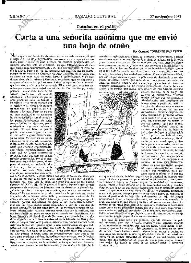 ABC MADRID 27-11-1982 página 58