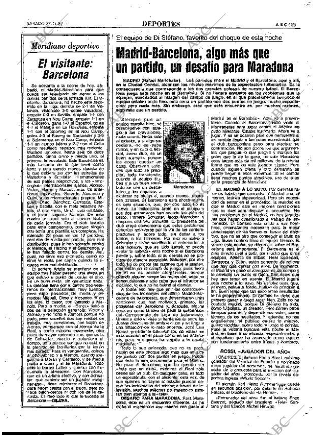 ABC MADRID 27-11-1982 página 67