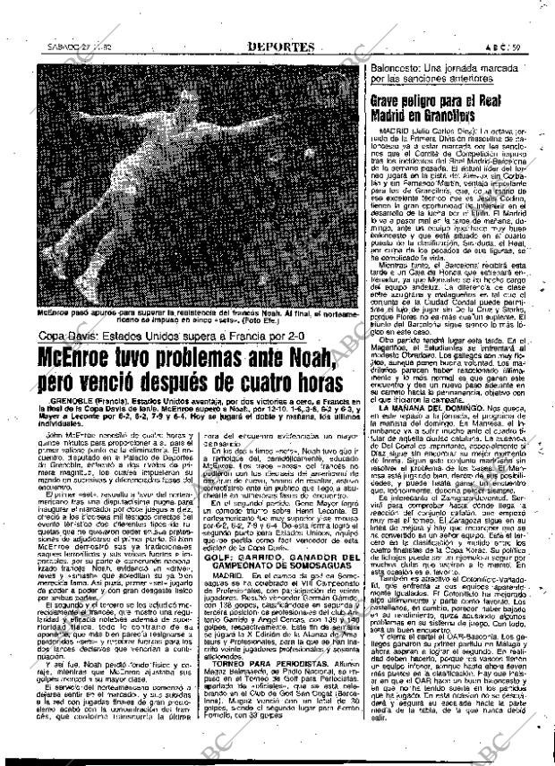 ABC MADRID 27-11-1982 página 71