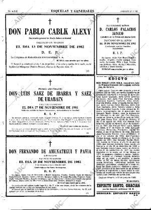 ABC MADRID 27-11-1982 página 88