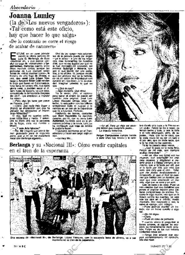 ABC MADRID 27-11-1982 página 98