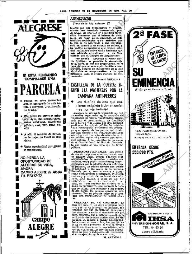 ABC SEVILLA 28-11-1982 página 36
