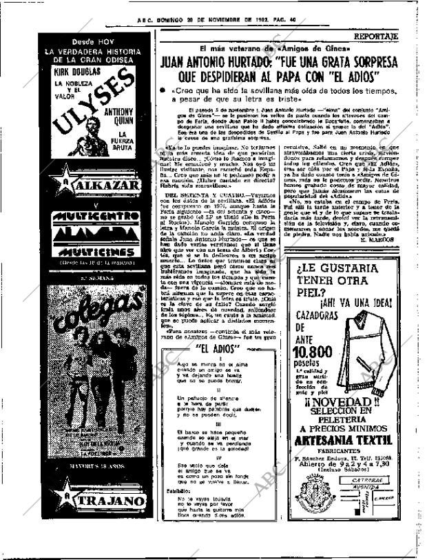 ABC SEVILLA 28-11-1982 página 56