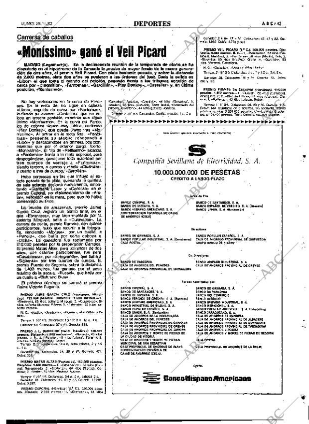 ABC MADRID 29-11-1982 página 55