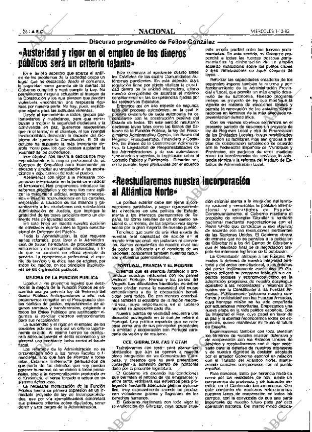 ABC MADRID 01-12-1982 página 26
