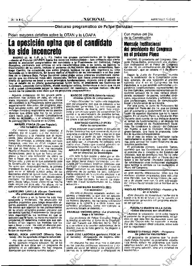 ABC MADRID 01-12-1982 página 28
