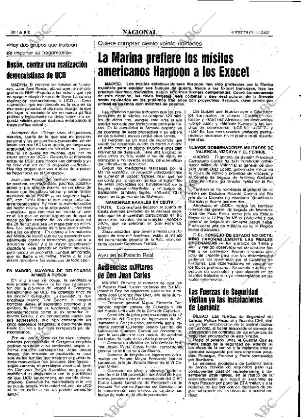 ABC MADRID 01-12-1982 página 30