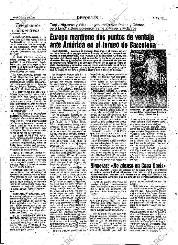 ABC MADRID 01-12-1982 página 59
