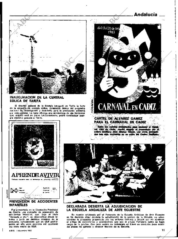 ABC SEVILLA 01-12-1982 página 11