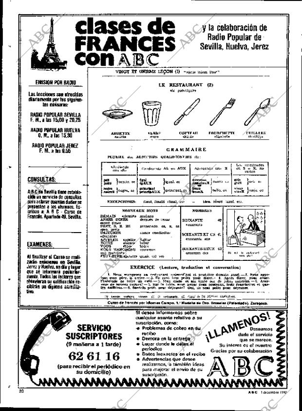 ABC SEVILLA 01-12-1982 página 84