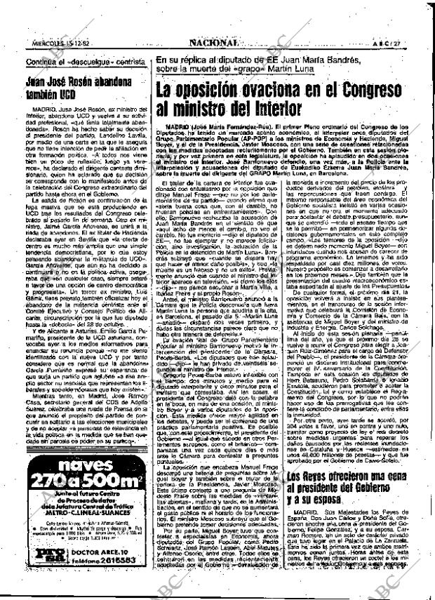 ABC MADRID 15-12-1982 página 27