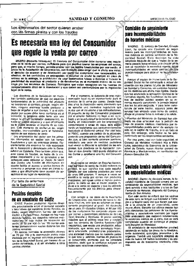 ABC MADRID 15-12-1982 página 36