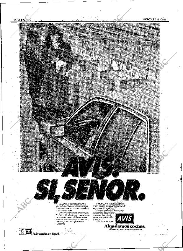ABC MADRID 15-12-1982 página 44