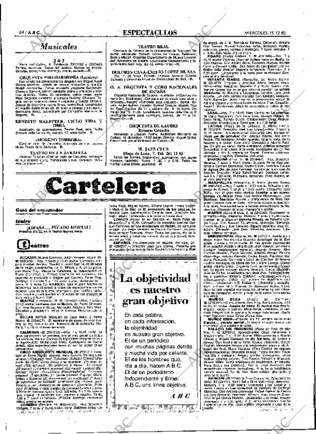 ABC MADRID 15-12-1982 página 64