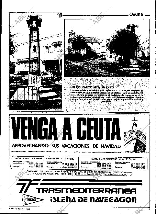 ABC SEVILLA 15-12-1982 página 11