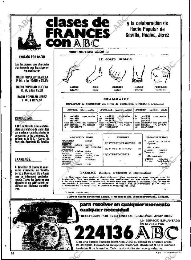 ABC SEVILLA 15-12-1982 página 84