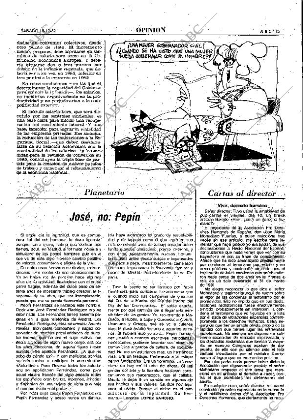 ABC MADRID 18-12-1982 página 15