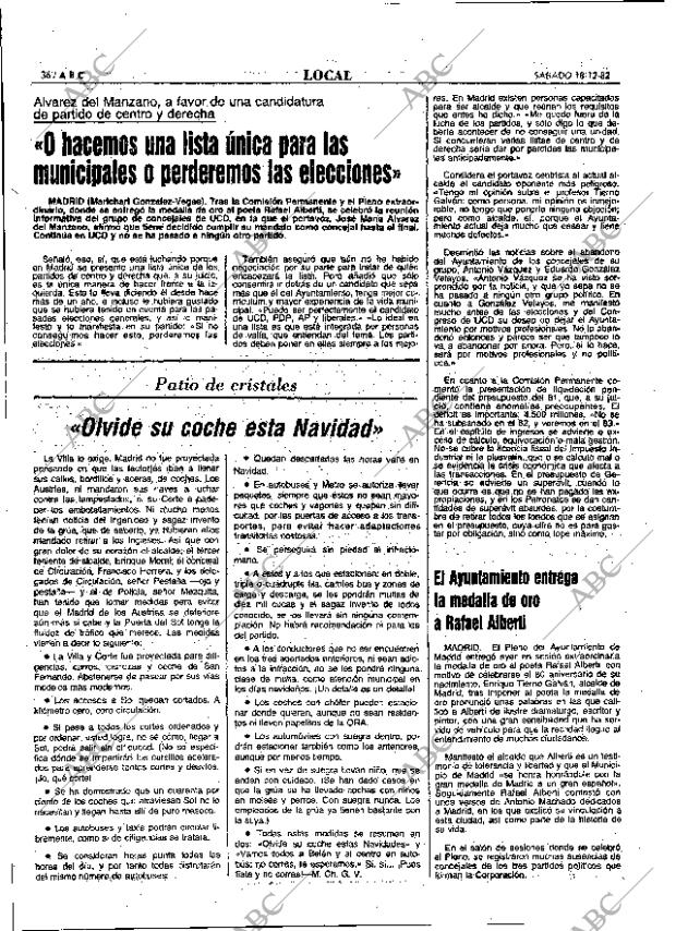 ABC MADRID 18-12-1982 página 36