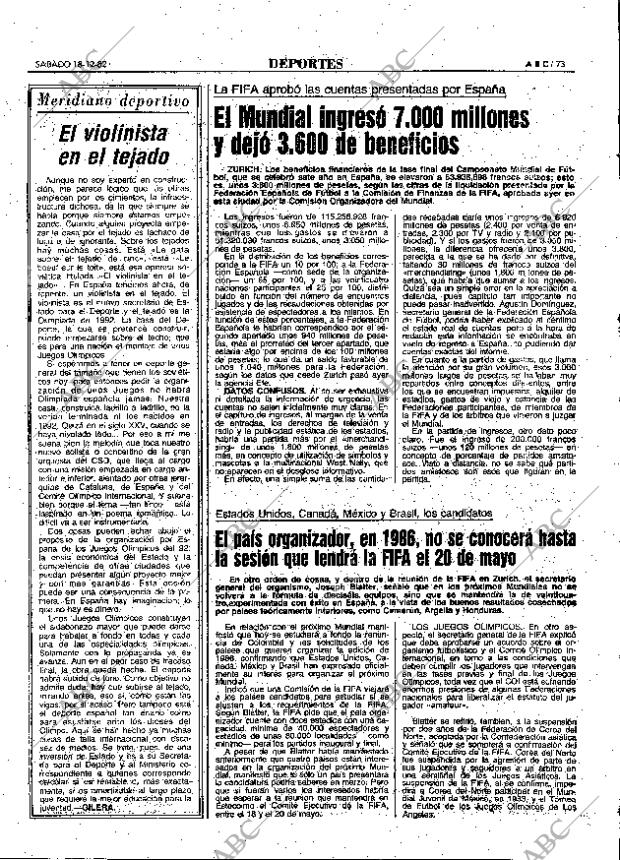 ABC MADRID 18-12-1982 página 73