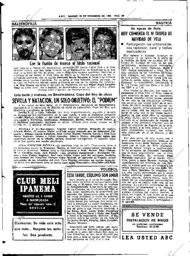 ABC SEVILLA 18-12-1982 página 66