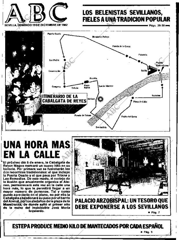 ABC SEVILLA 19-12-1982 página 1