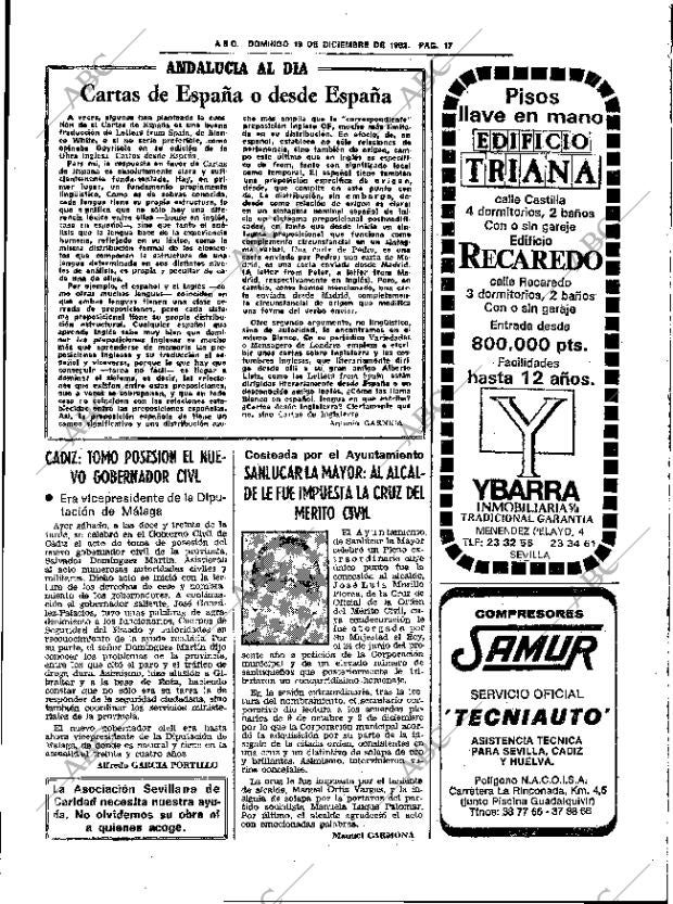 ABC SEVILLA 19-12-1982 página 33