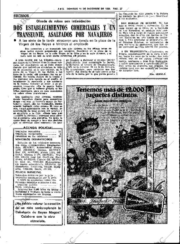 ABC SEVILLA 19-12-1982 página 43