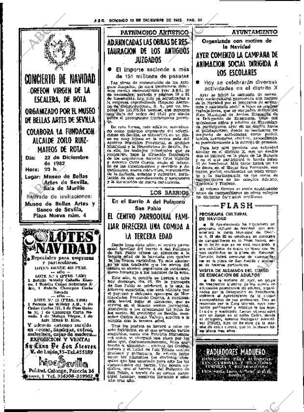ABC SEVILLA 19-12-1982 página 48