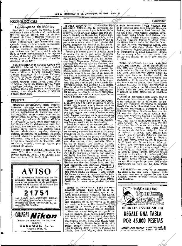 ABC SEVILLA 19-12-1982 página 56