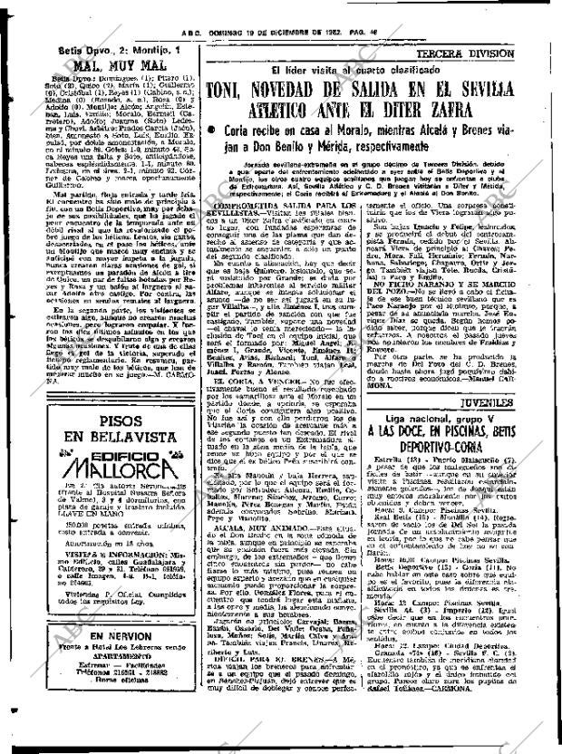 ABC SEVILLA 19-12-1982 página 62