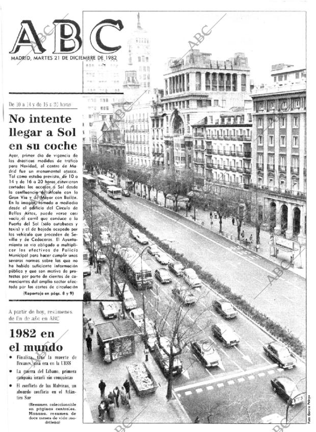 ABC MADRID 21-12-1982 página 1