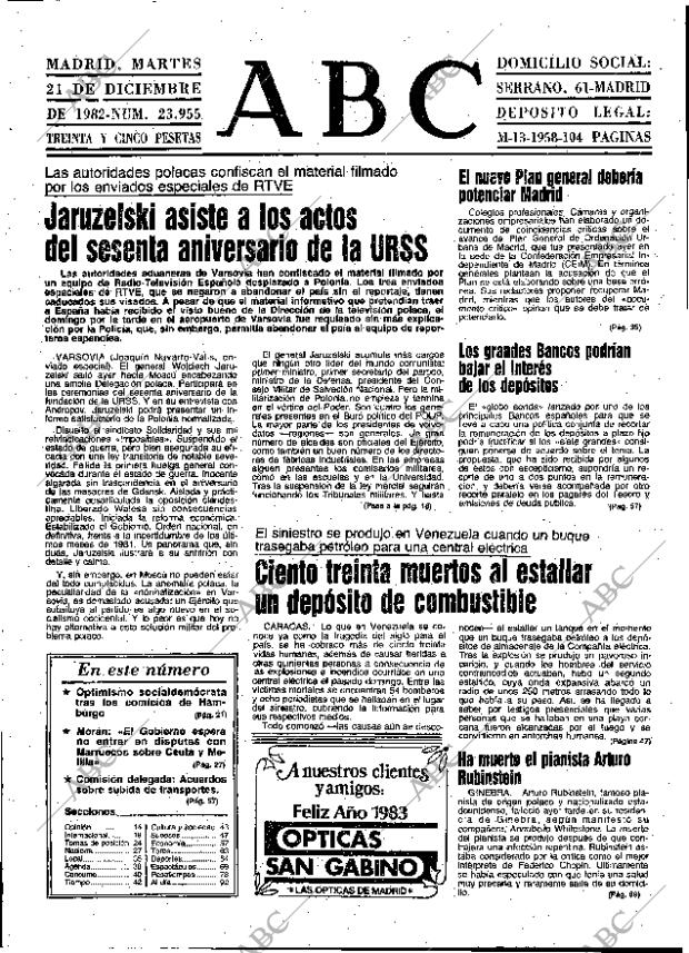 ABC MADRID 21-12-1982 página 13