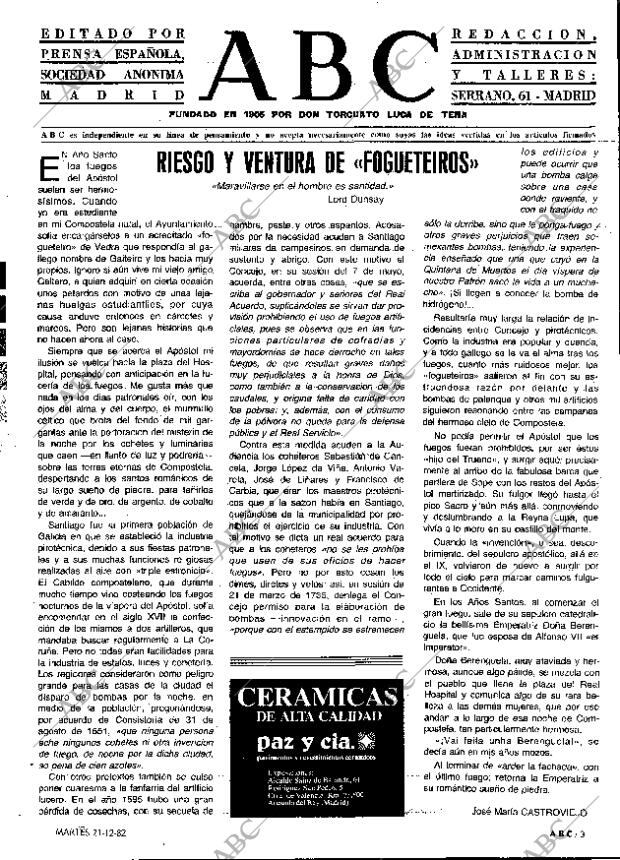 ABC MADRID 21-12-1982 página 3