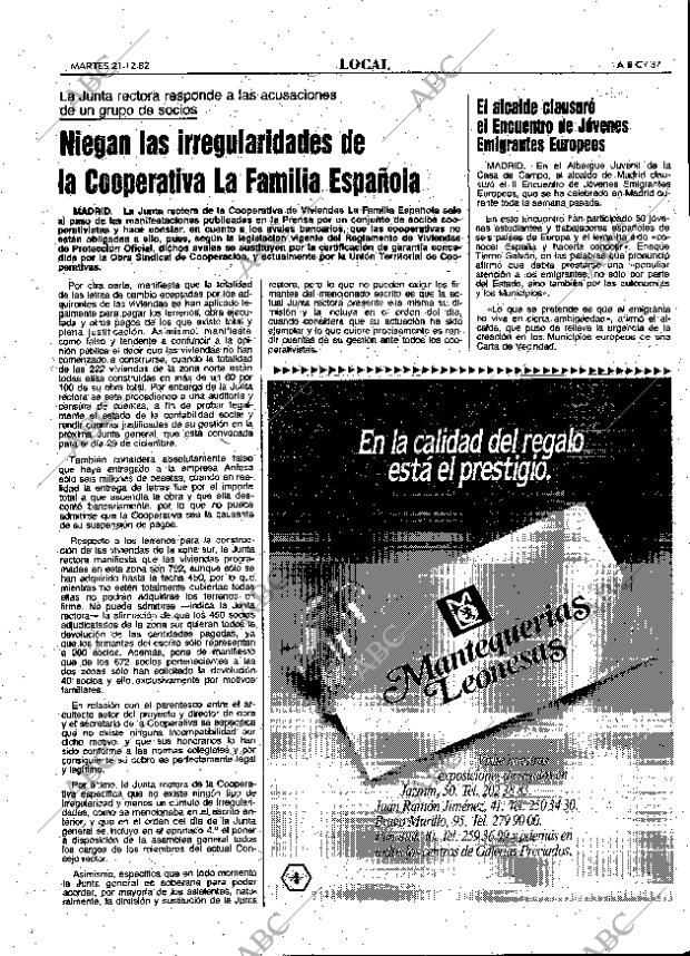 ABC MADRID 21-12-1982 página 37