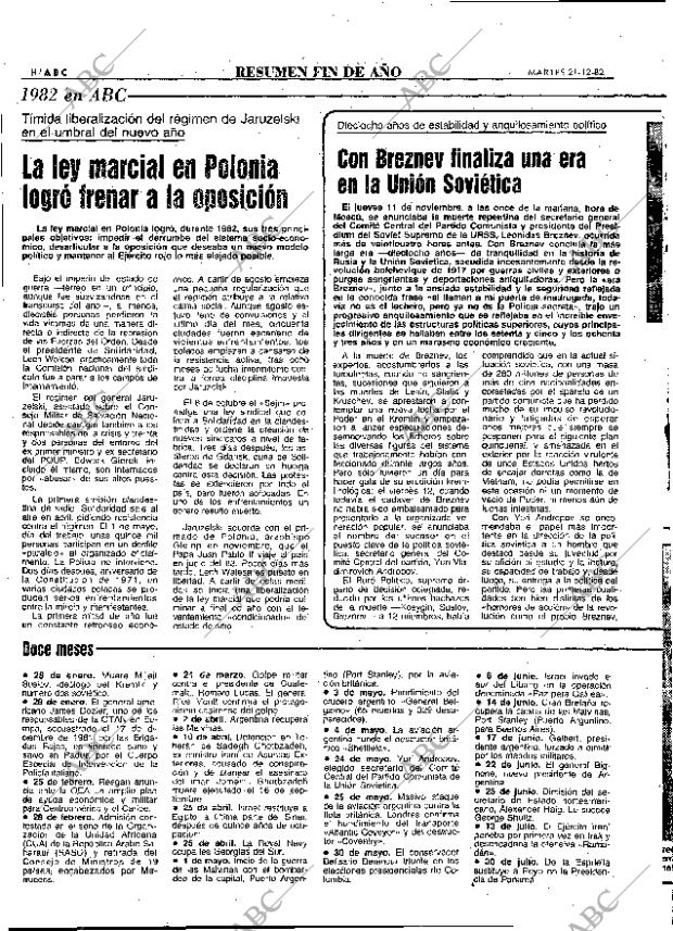 ABC MADRID 21-12-1982 página 50