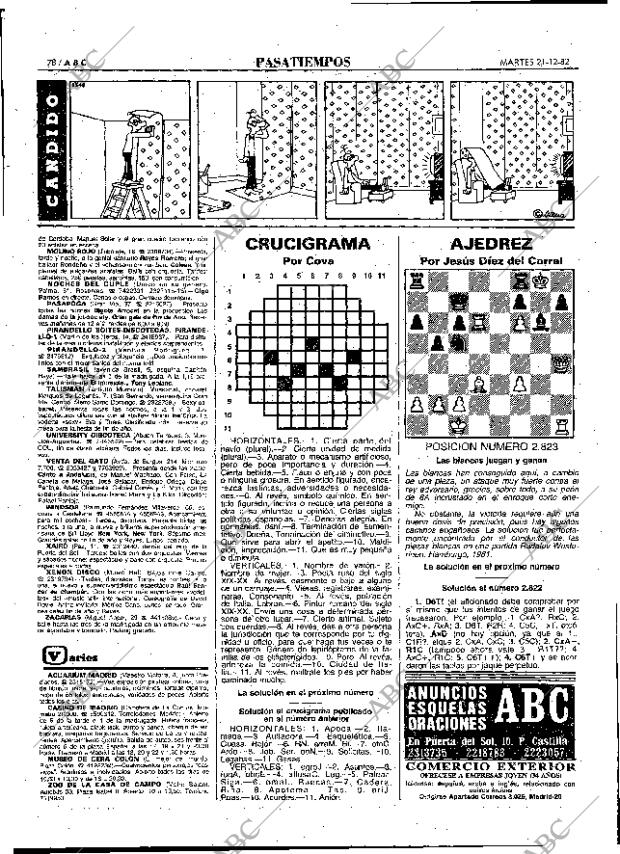 ABC MADRID 21-12-1982 página 78