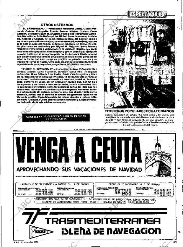 ABC SEVILLA 21-12-1982 página 133