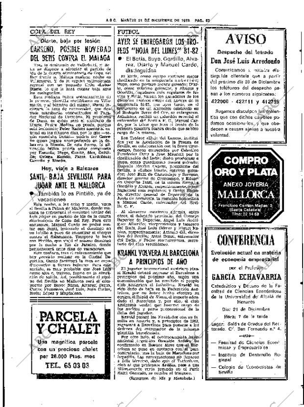 ABC SEVILLA 21-12-1982 página 81