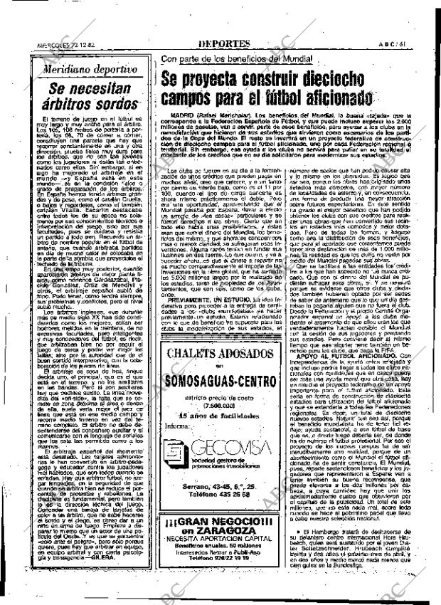 ABC MADRID 22-12-1982 página 61