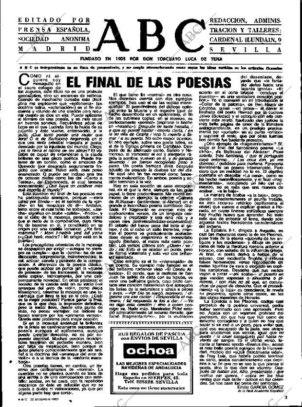 ABC SEVILLA 22-12-1982 página 3