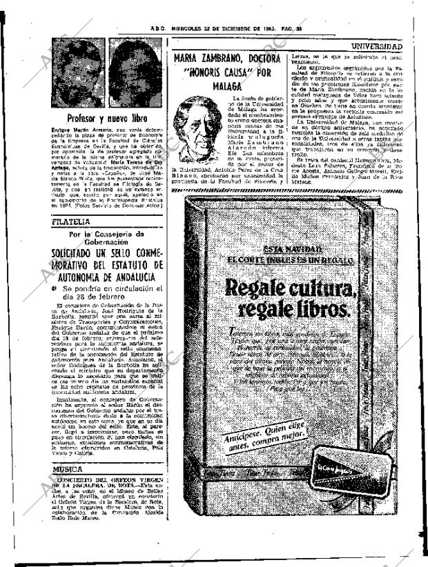 ABC SEVILLA 22-12-1982 página 49