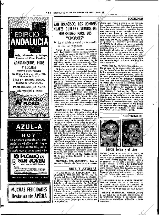 ABC SEVILLA 22-12-1982 página 64