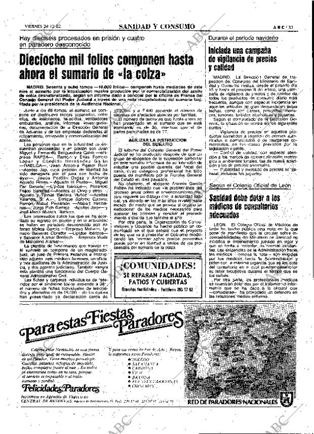 ABC MADRID 24-12-1982 página 33