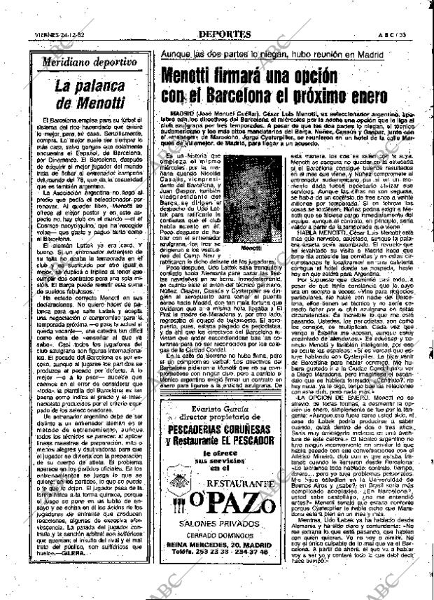 ABC MADRID 24-12-1982 página 53